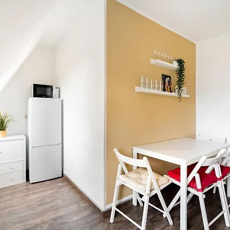 公寓 Gemuetliche Barrierefreie Dachgeschosswohnung 德累斯顿