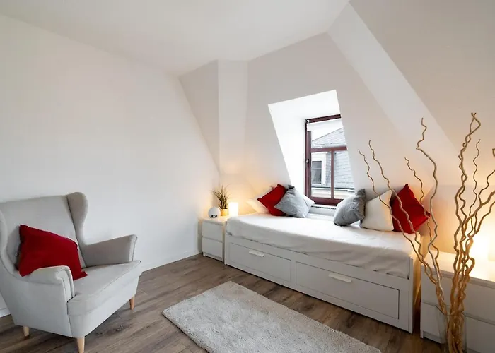Gemuetliche Barrierefreie Dachgeschosswohnung Apartman