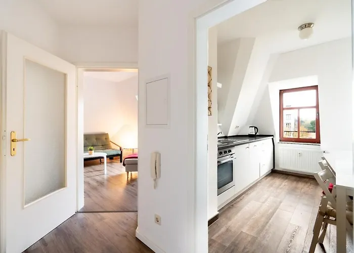 Apartmán Gemuetliche Barrierefreie Dachgeschosswohnung *