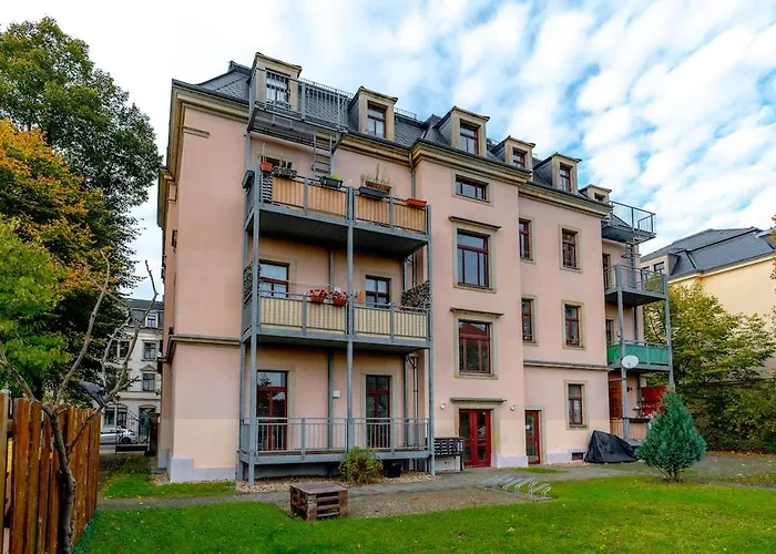 Gemuetliche Barrierefreie Dachgeschosswohnung Apartmán Drážďany